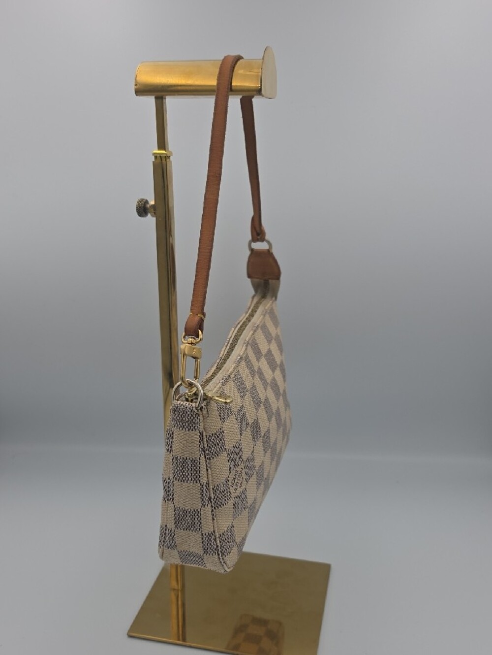 Louis Vuitton Damier Azur Small Pochette Accessoires W/ Original Strap (EUC)COA✨ - Picture 6 of 16
